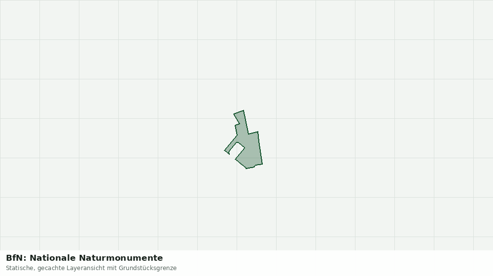 Statische Kartenansicht: BfN: Nationale Naturmonumente