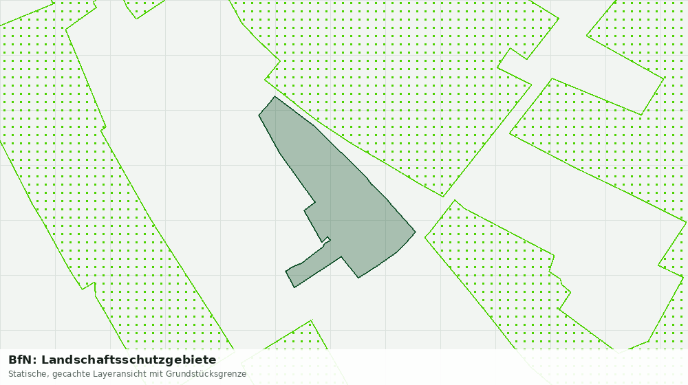 Statische Kartenansicht: BfN: Landschaftsschutzgebiete