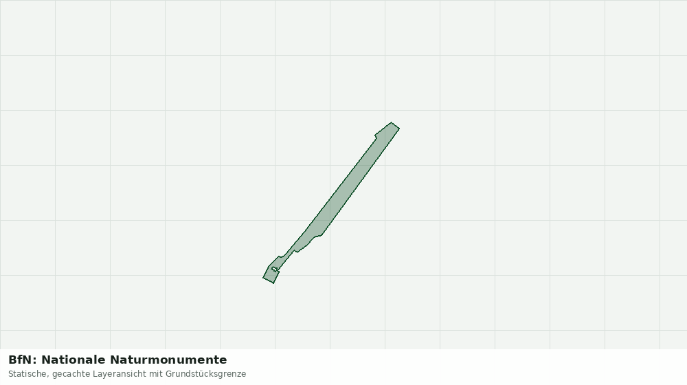 Statische Kartenansicht: BfN: Nationale Naturmonumente