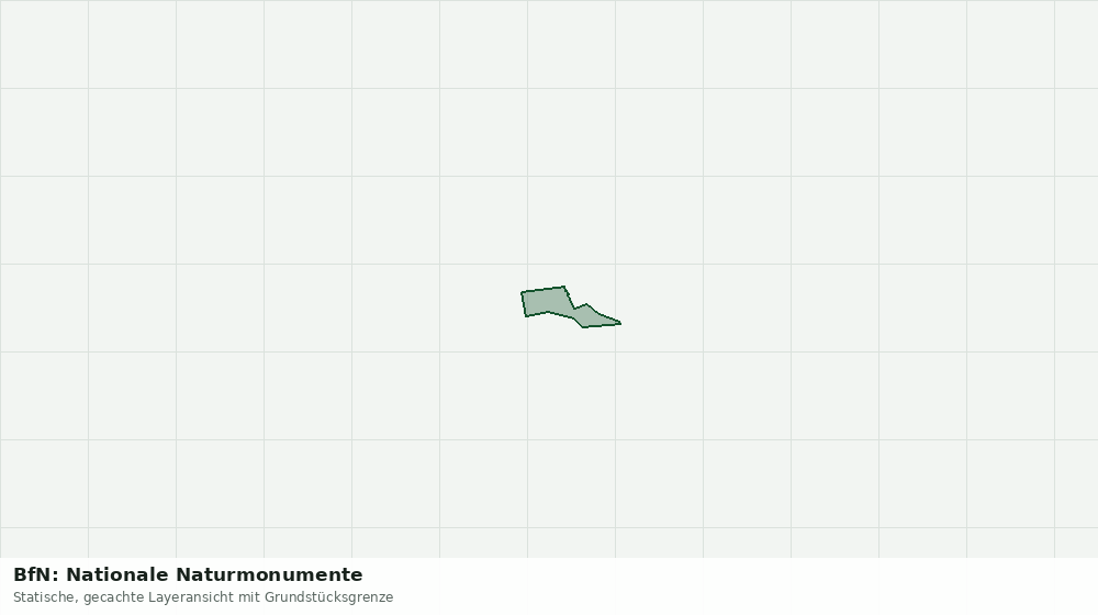 Statische Kartenansicht: BfN: Nationale Naturmonumente