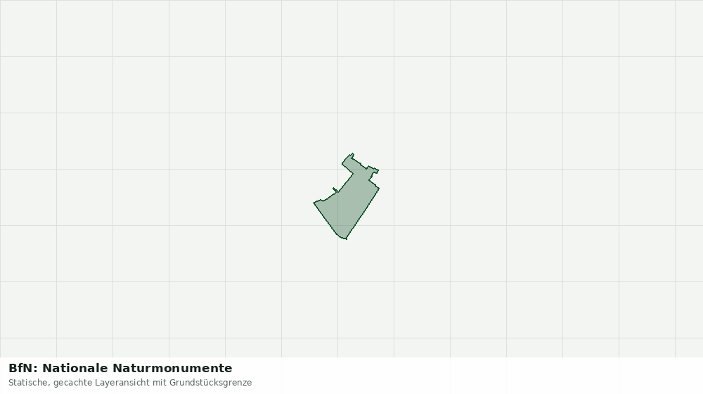 Statische Kartenansicht: BfN: Nationale Naturmonumente