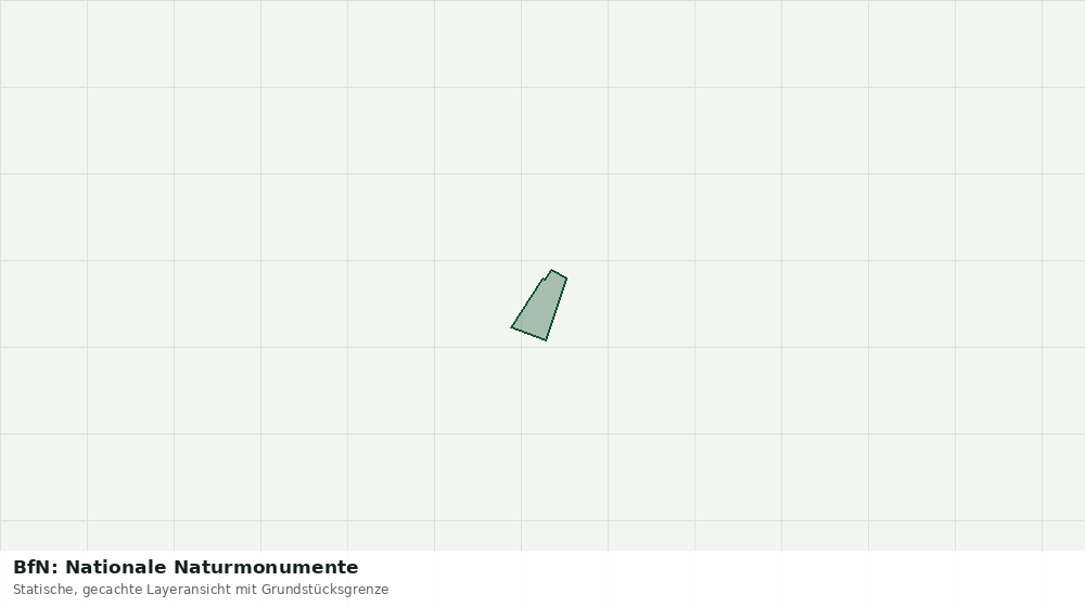 Statische Kartenansicht: BfN: Nationale Naturmonumente