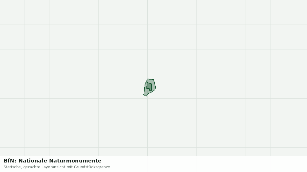 Statische Kartenansicht: BfN: Nationale Naturmonumente