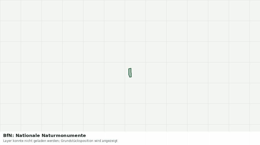 Statische Kartenansicht: BfN: Nationale Naturmonumente