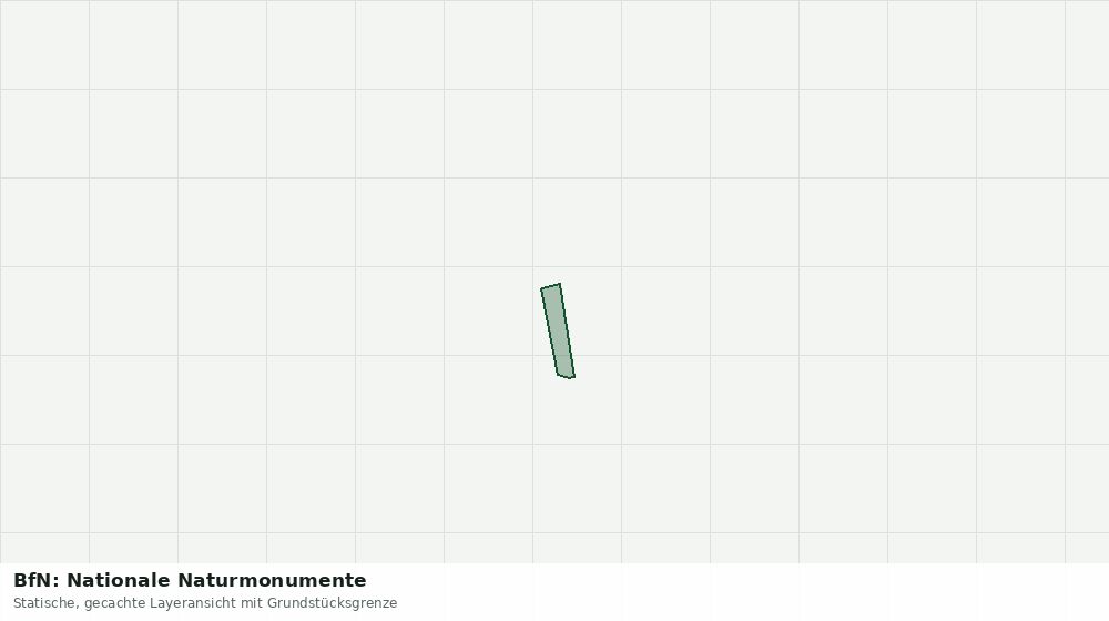 Statische Kartenansicht: BfN: Nationale Naturmonumente