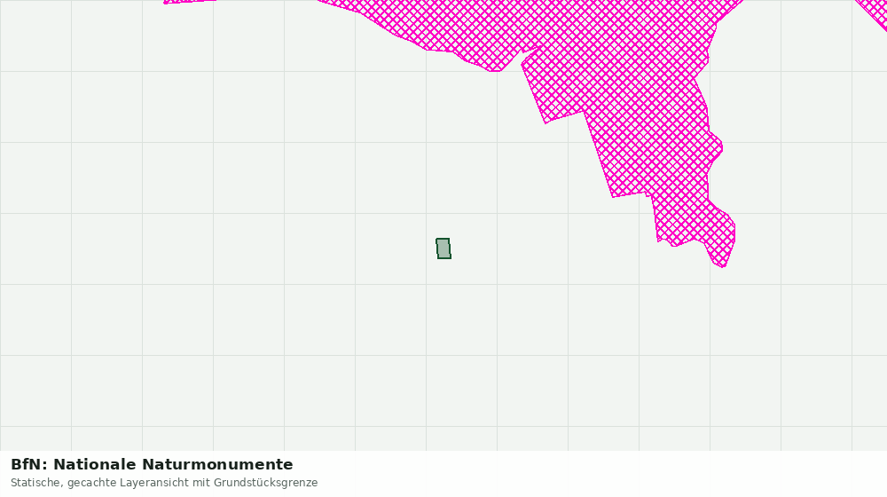 Statische Kartenansicht: BfN: Nationale Naturmonumente