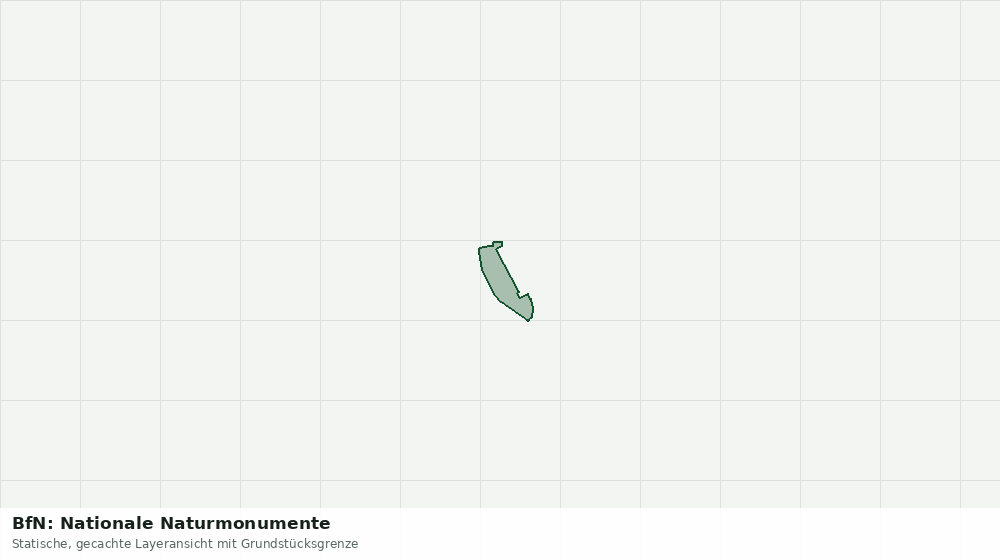 Statische Kartenansicht: BfN: Nationale Naturmonumente