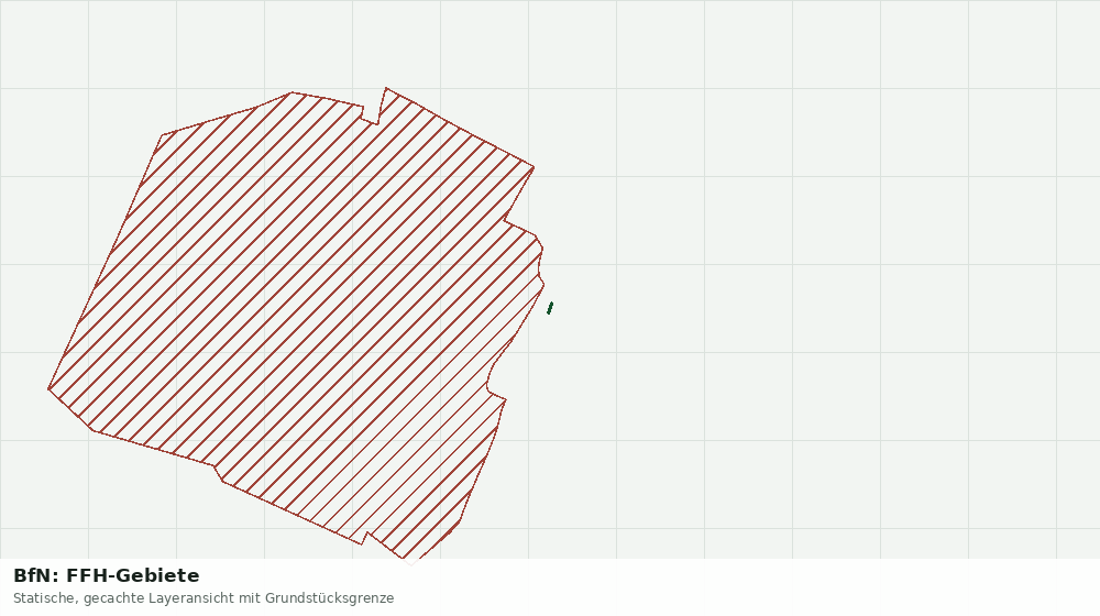 Statische Kartenansicht: BfN: FFH-Gebiete