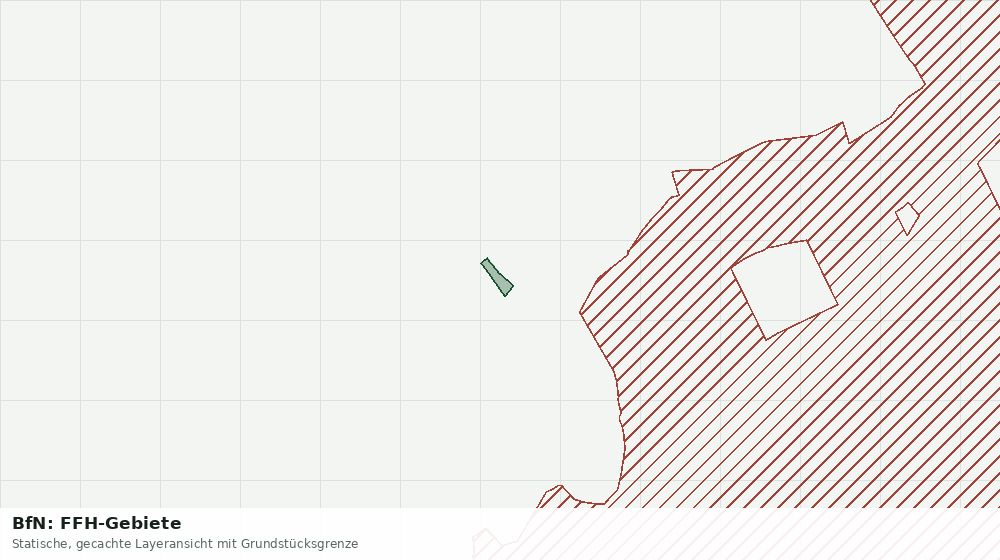 Statische Kartenansicht: BfN: FFH-Gebiete