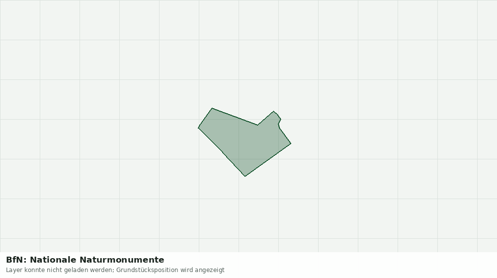 Statische Kartenansicht: BfN: Nationale Naturmonumente