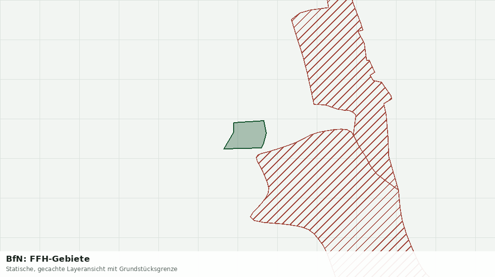 Statische Kartenansicht: BfN: FFH-Gebiete