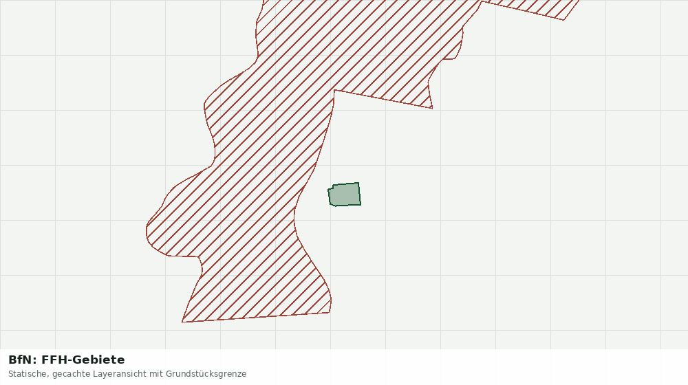 Statische Kartenansicht: BfN: FFH-Gebiete