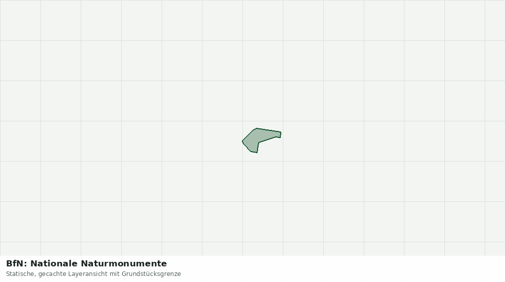 Statische Kartenansicht: BfN: Nationale Naturmonumente