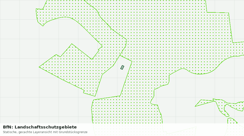 Statische Kartenansicht: BfN: Landschaftsschutzgebiete
