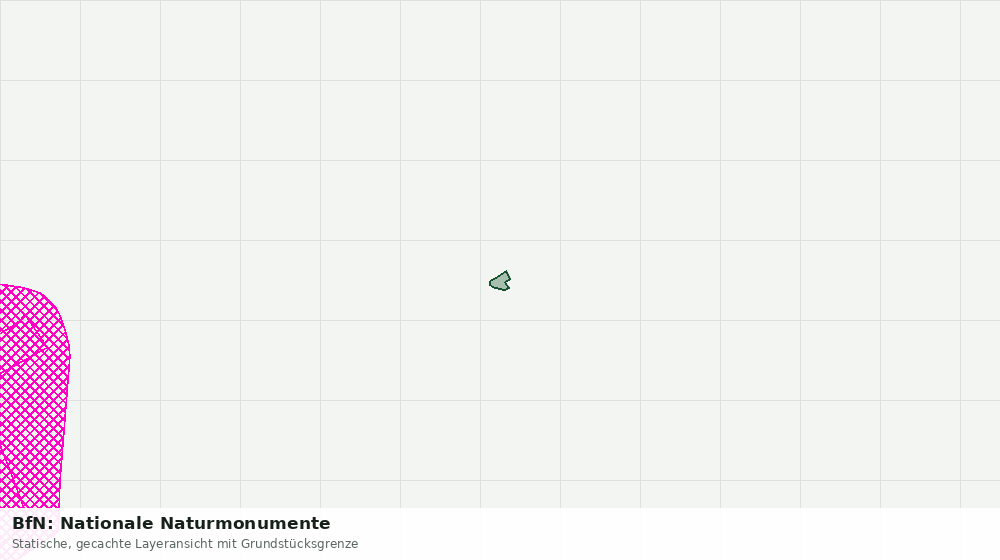 Statische Kartenansicht: BfN: Nationale Naturmonumente