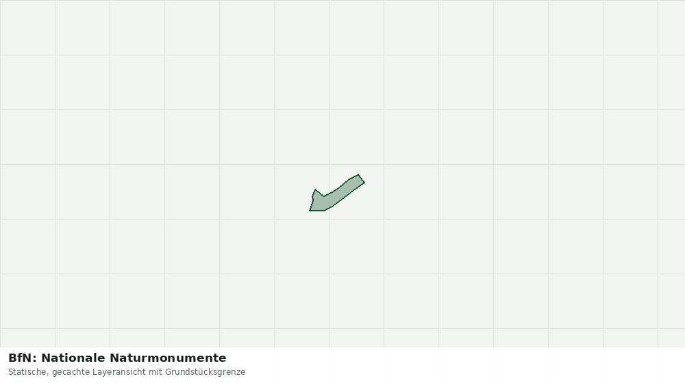 Statische Kartenansicht: BfN: Nationale Naturmonumente