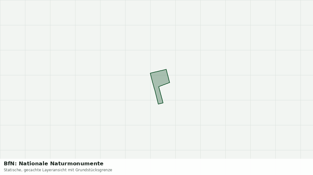 Statische Kartenansicht: BfN: Nationale Naturmonumente