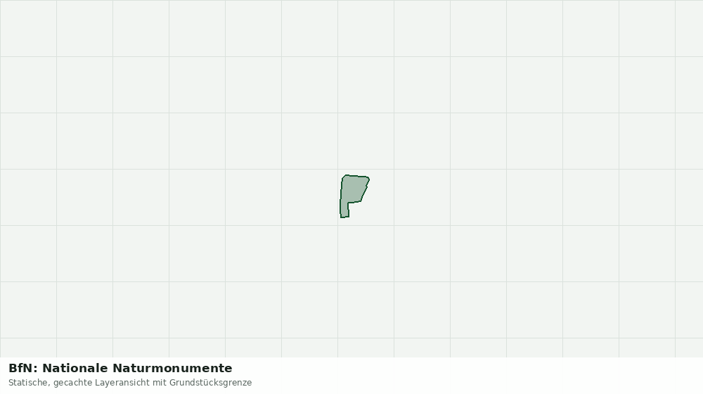 Statische Kartenansicht: BfN: Nationale Naturmonumente