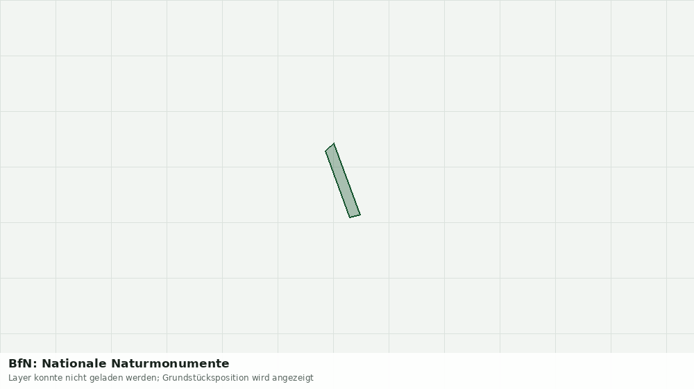Statische Kartenansicht: BfN: Nationale Naturmonumente
