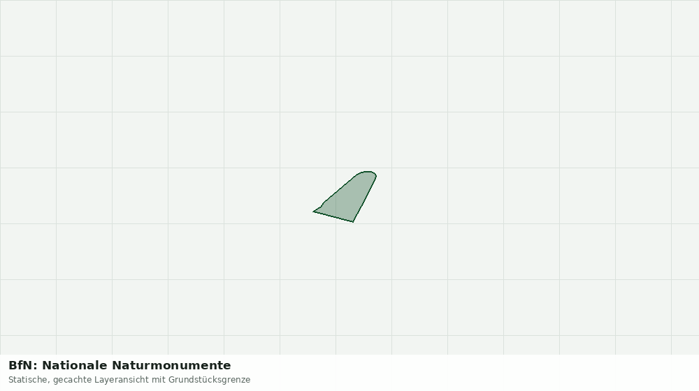 Statische Kartenansicht: BfN: Nationale Naturmonumente