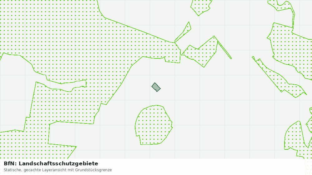 Statische Kartenansicht: BfN: Landschaftsschutzgebiete
