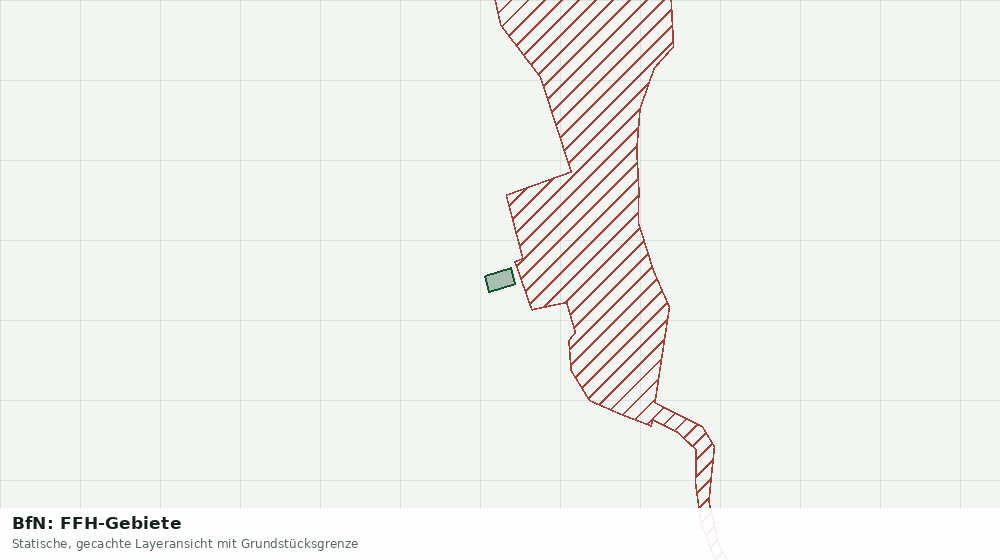 Statische Kartenansicht: BfN: FFH-Gebiete