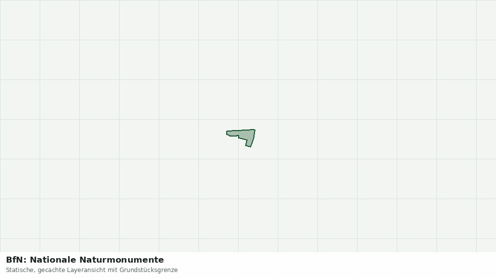 Statische Kartenansicht: BfN: Nationale Naturmonumente