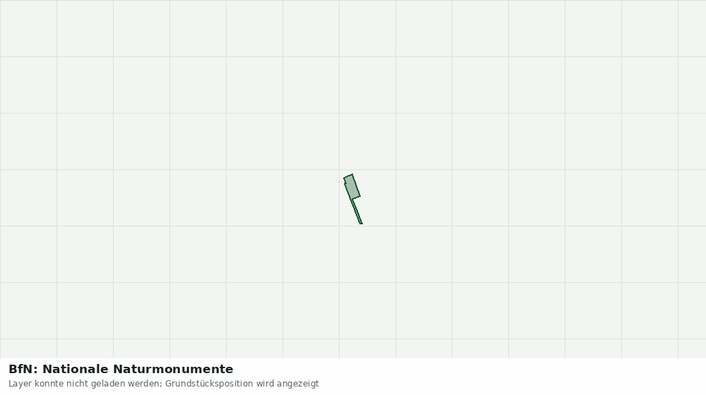 Statische Kartenansicht: BfN: Nationale Naturmonumente