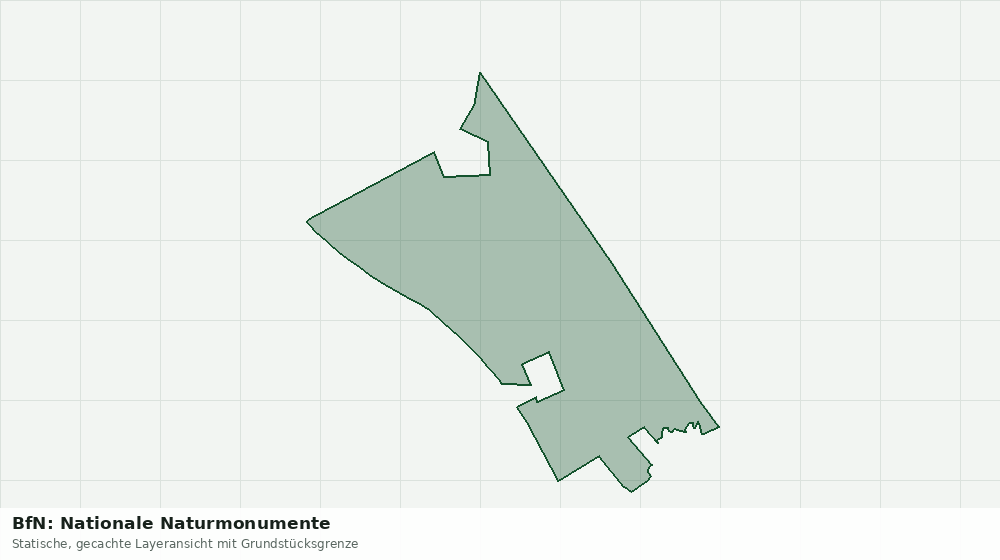 Statische Kartenansicht: BfN: Nationale Naturmonumente
