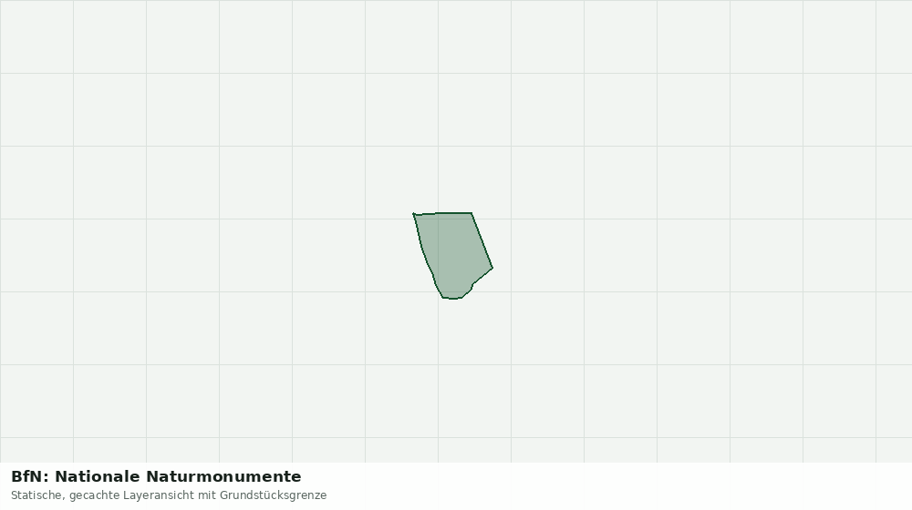 Statische Kartenansicht: BfN: Nationale Naturmonumente