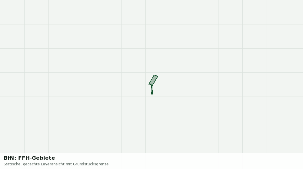 Statische Kartenansicht: BfN: FFH-Gebiete