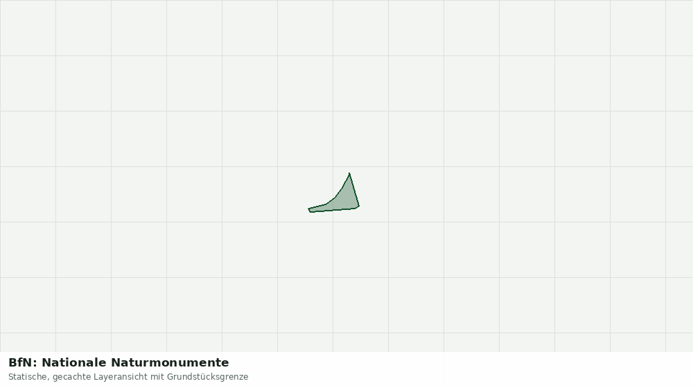 Statische Kartenansicht: BfN: Nationale Naturmonumente