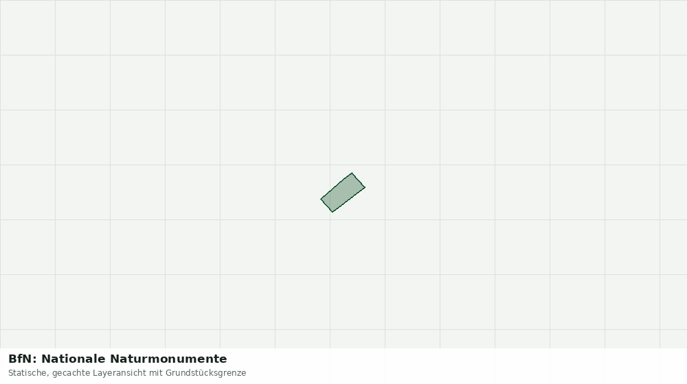 Statische Kartenansicht: BfN: Nationale Naturmonumente