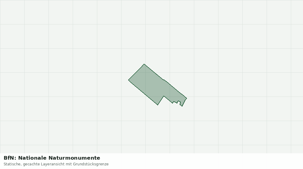 Statische Kartenansicht: BfN: Nationale Naturmonumente