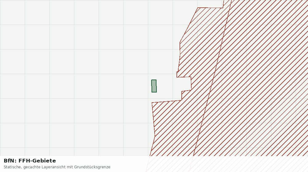Statische Kartenansicht: BfN: FFH-Gebiete