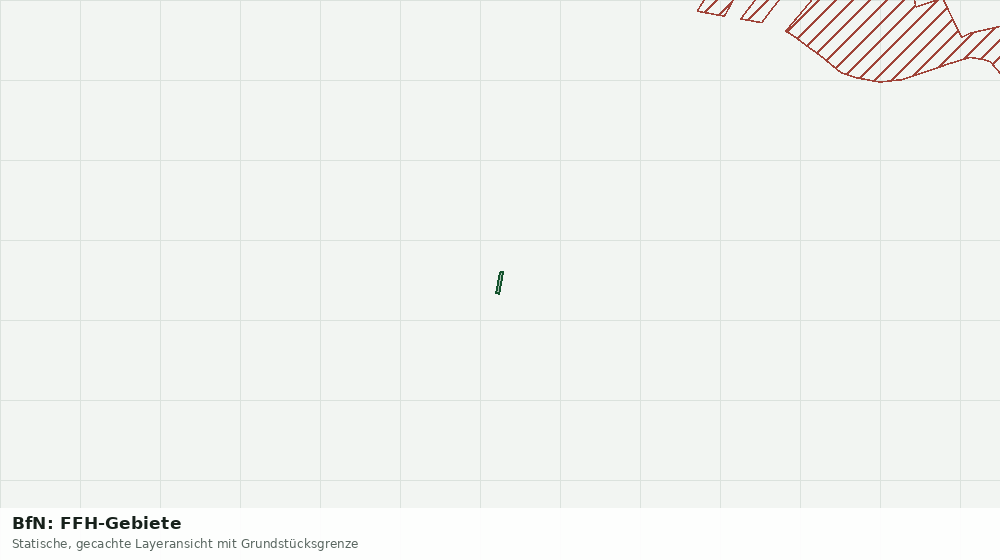 Statische Kartenansicht: BfN: FFH-Gebiete