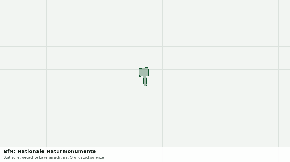 Statische Kartenansicht: BfN: Nationale Naturmonumente