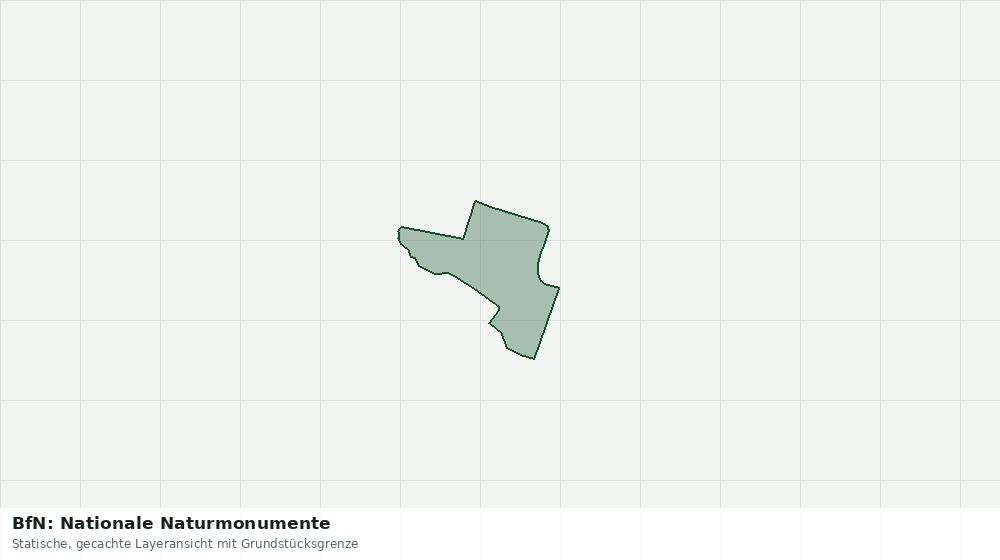 Statische Kartenansicht: BfN: Nationale Naturmonumente