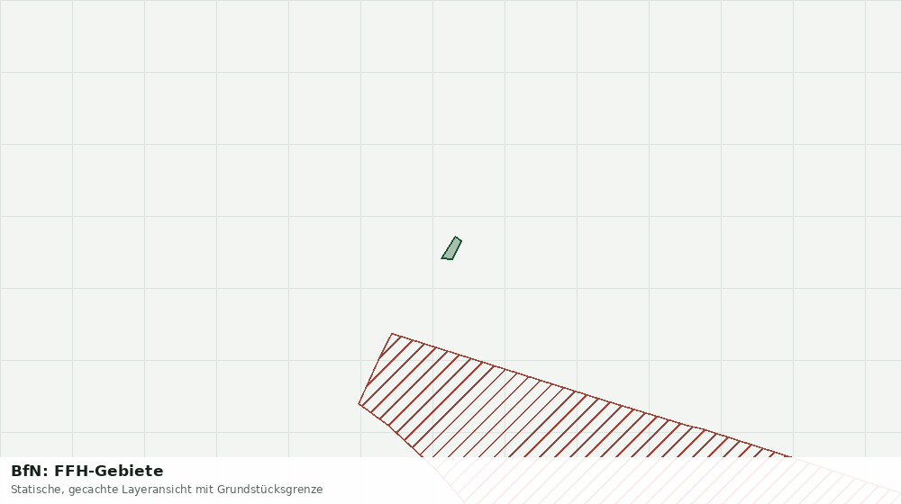 Statische Kartenansicht: BfN: FFH-Gebiete