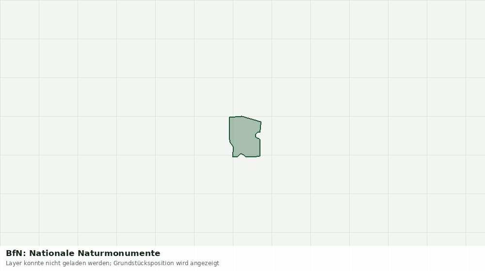 Statische Kartenansicht: BfN: Nationale Naturmonumente