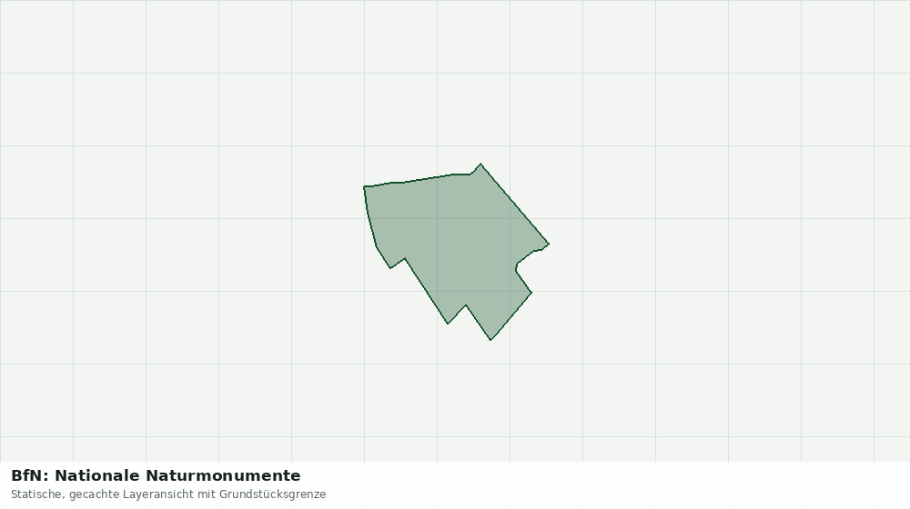 Statische Kartenansicht: BfN: Nationale Naturmonumente
