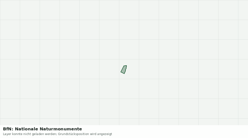 Statische Kartenansicht: BfN: Nationale Naturmonumente