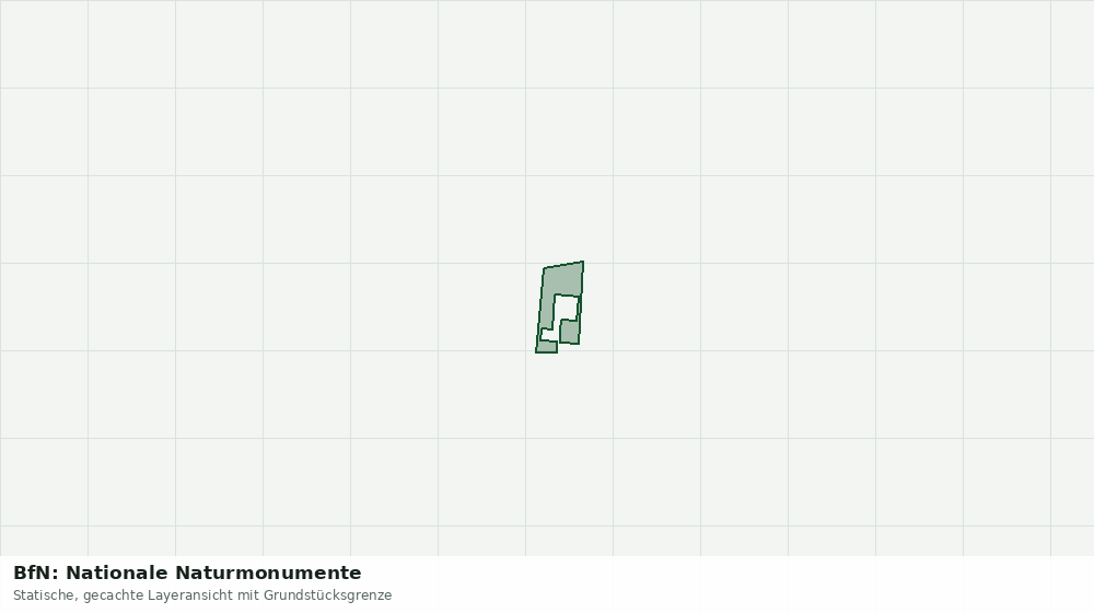 Statische Kartenansicht: BfN: Nationale Naturmonumente