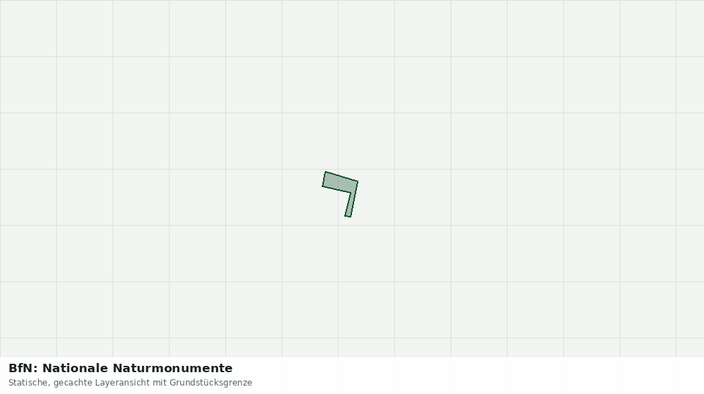 Statische Kartenansicht: BfN: Nationale Naturmonumente