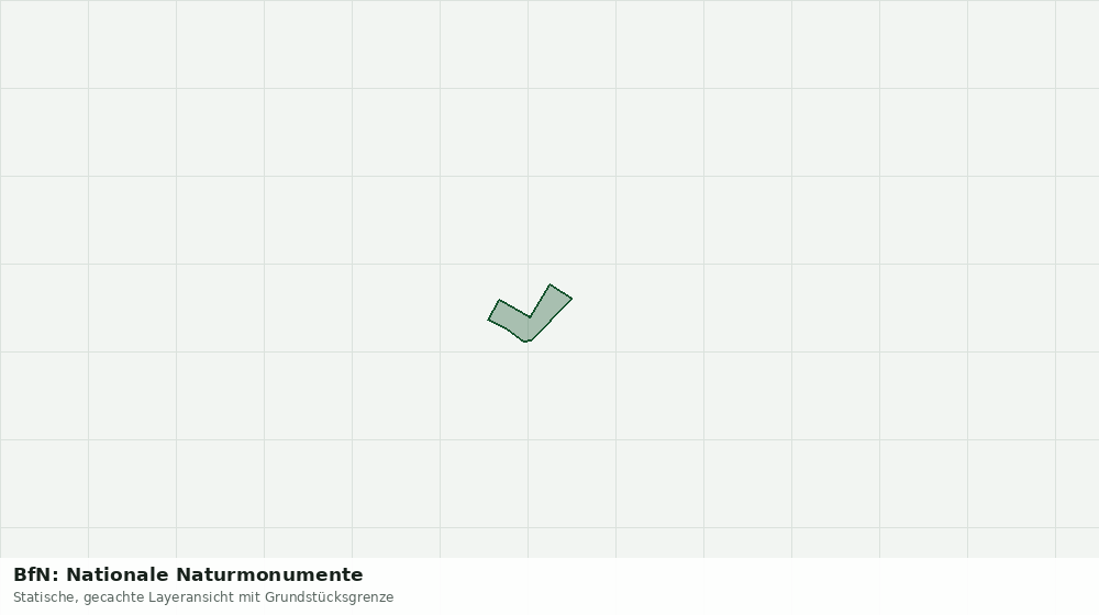 Statische Kartenansicht: BfN: Nationale Naturmonumente