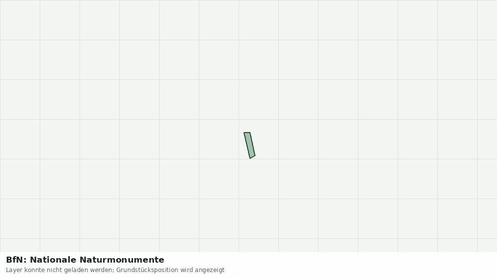Statische Kartenansicht: BfN: Nationale Naturmonumente