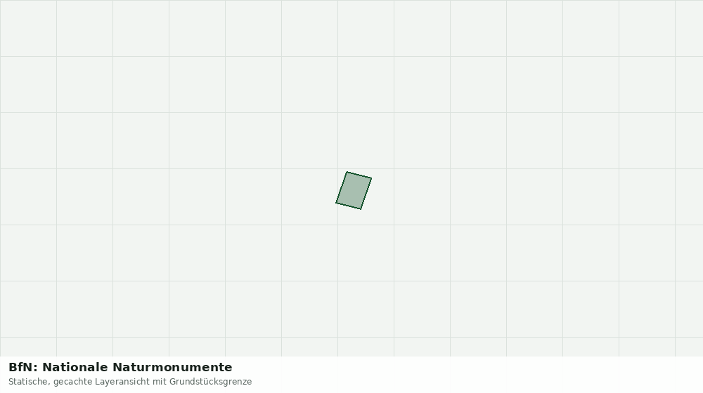 Statische Kartenansicht: BfN: Nationale Naturmonumente