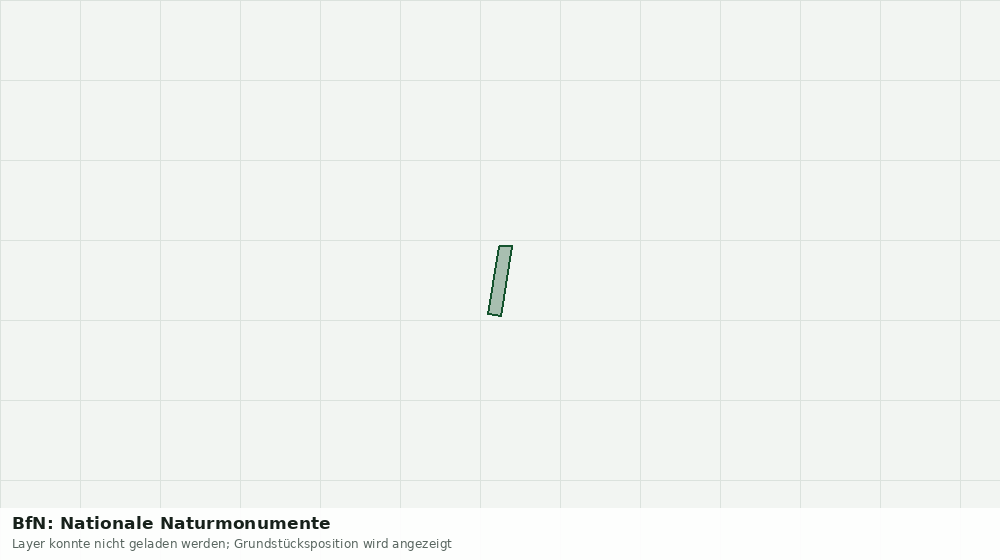 Statische Kartenansicht: BfN: Nationale Naturmonumente