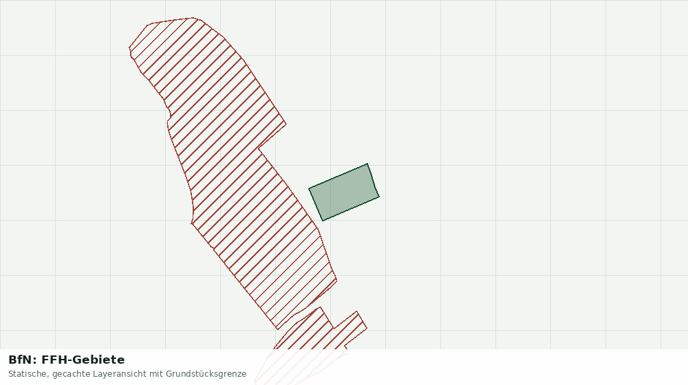 Statische Kartenansicht: BfN: FFH-Gebiete