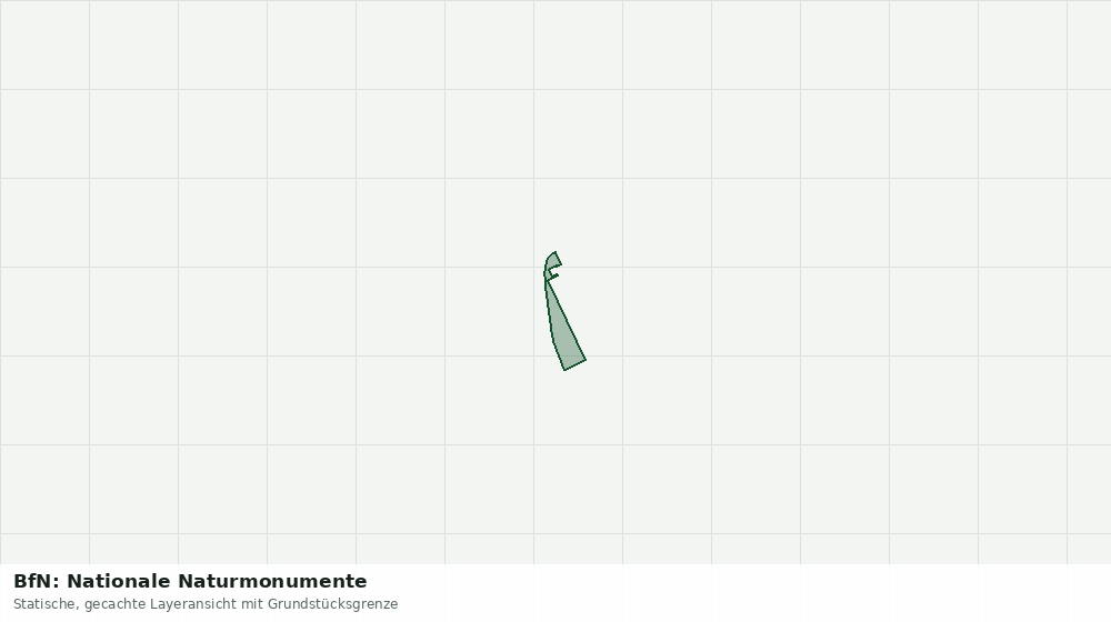 Statische Kartenansicht: BfN: Nationale Naturmonumente